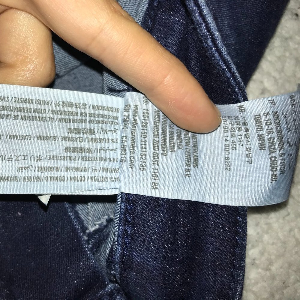 Abercombrie & Fitch Dark Blue Jegging - Picture 8 of 8